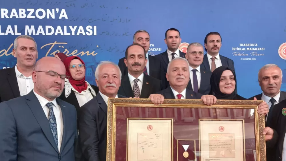 Trabzon, 101 Yıl Sonra İstiklal Madalyası’na Kavuştu
