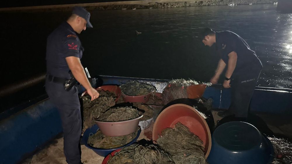 Zonguldak'ta kaçak avcılara operasyon