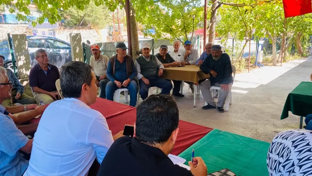 Kaymakam Can Kazım Kuruca Yüreğil Köyü'nde! Talep ve önerileri dinledi