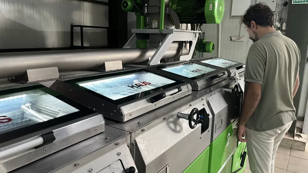 Marmara bölgesinin ilk zeytinyağı sıkımı gerçekleşti