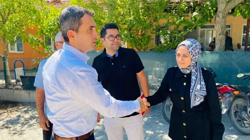 Kaymakam Can Kazım Kuruca Yüreğil Köyü'nde! Talep ve önerileri dinledi