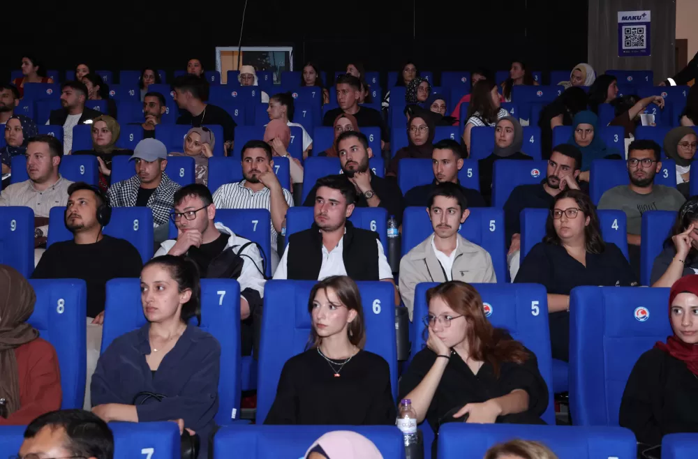 MAKÜ’de ilk ders Gazze