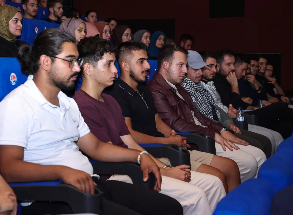 MAKÜ’de ilk ders Gazze