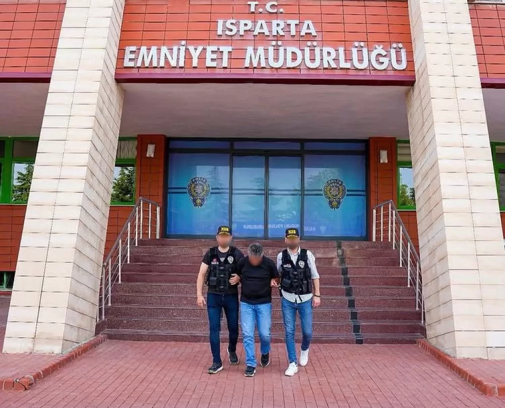 Isparta'da uyuşturucu operasyonu 1 şüpheli tutuklandı