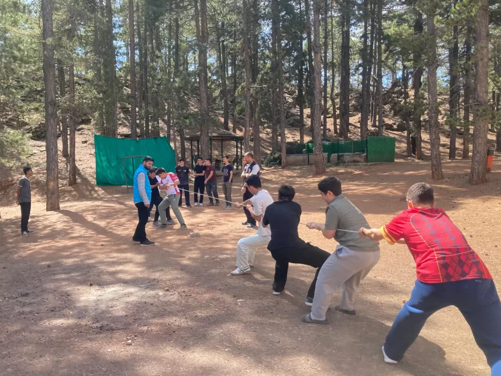 Konya Taşkent’te ÇEDES Erkek Öğrenci Kampı Düzenlendi