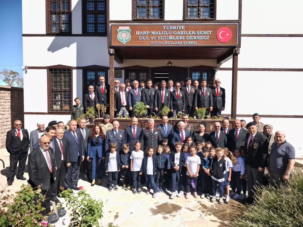 Konya’da Gaziler Günü Dolayısıyla Anlamlı Ziyaretler Gerçekleştirildi