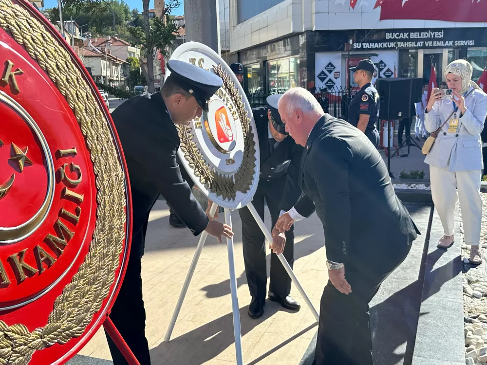 Bucak'ta 19 Eylül Gaziler Günü töreni!