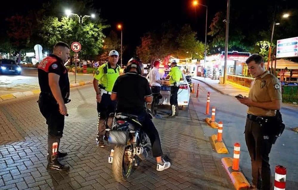 Isparta’da park ve mesire alanlarında gece denetimi