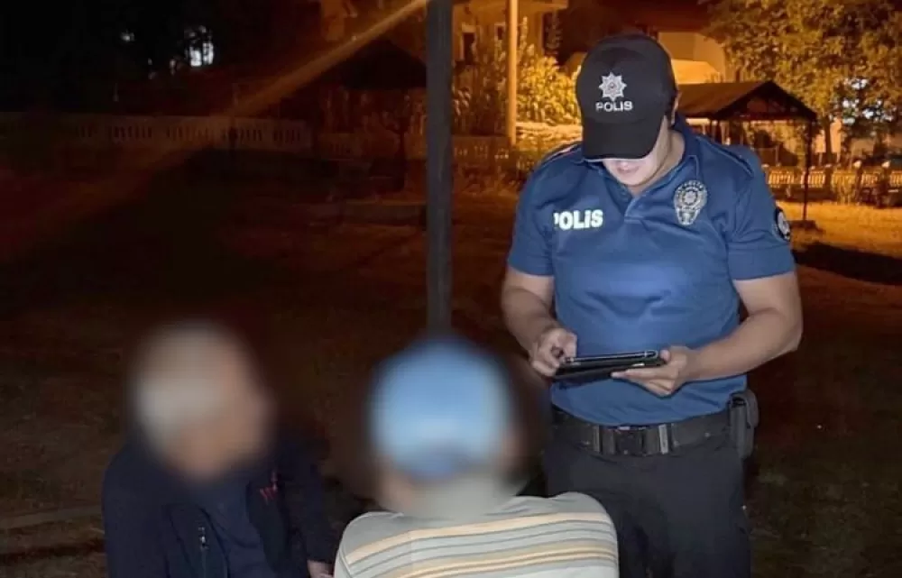 Isparta'da huzur denetiminde 350 kişi sorgulandı