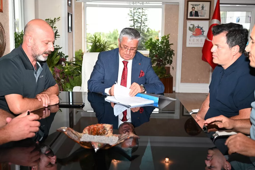 Kemer’de kadrolu işçileri kapsayan toplu iş sözleşmesi imzalandı