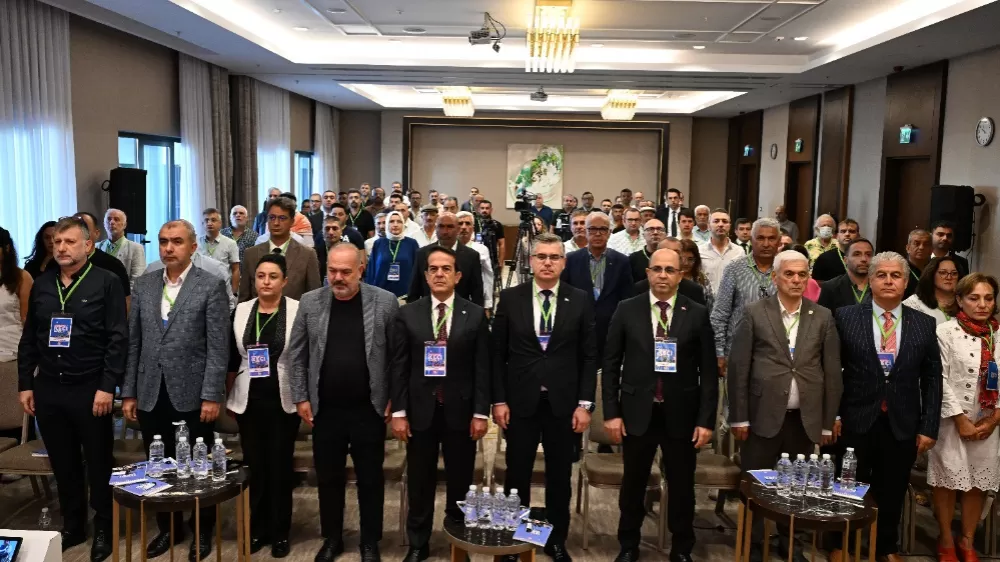 Akdeniz Bölgesi Keçi Çalıştayında Konuşan  Antalya Tarım Konseyi Başkanı Çandır: "Teke yöresi keçilerini kaybetti"