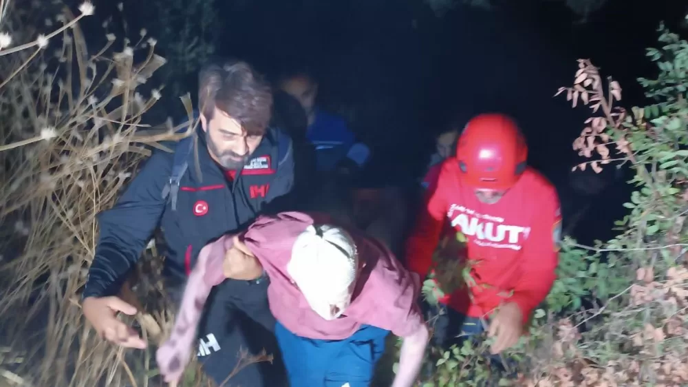 Alanya’da kaybolan alzheimer hastası vatandaş ekipler tarafından bulundu