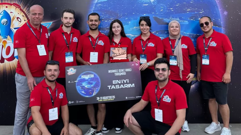 ALKÜ'ye Teknofest'te "En İyi Tasarım" ödülü