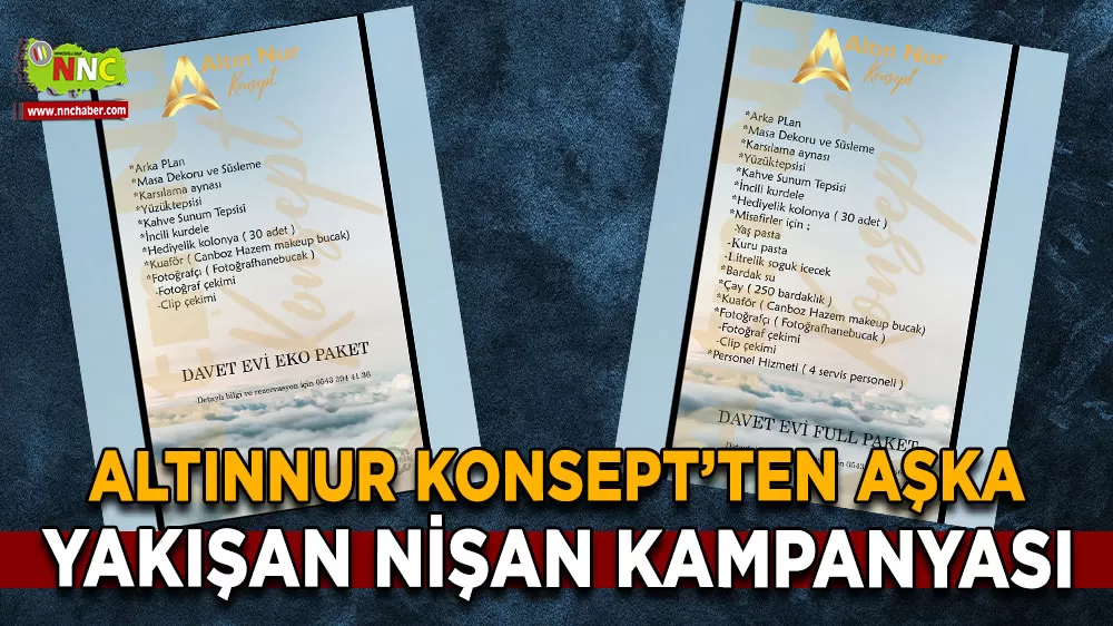 Altınnur Konsept’ten aşka yakışan nişan kampanyası