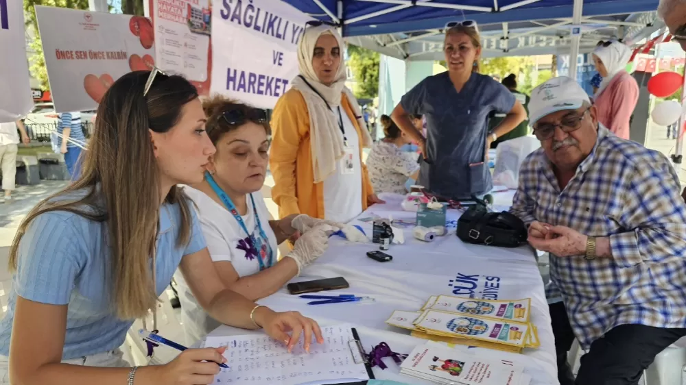 Anıtpark'ta "Sağlık Sokağı" etkinliği