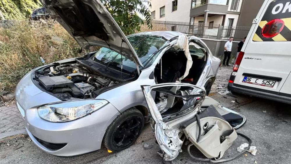 Ankara'da trafik kazası! 12 kişi yaralandı
