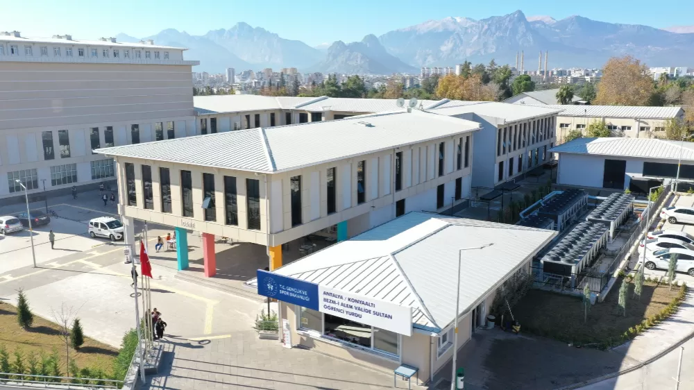 Antalya'da GSB yurtları başvuruların yüzde 98,9'unu karşıladı