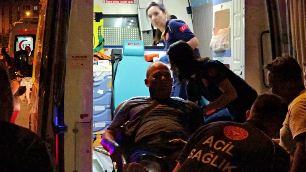 Antalya'da portakal koparma kavgası