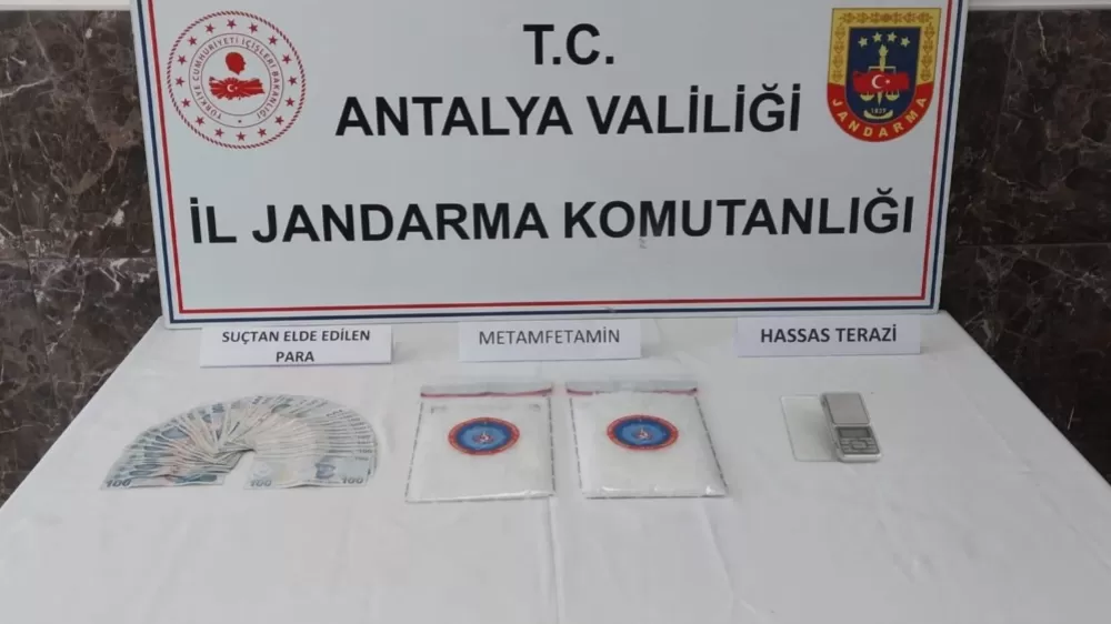 Antalya'da uyuşturucu operasyonu 
