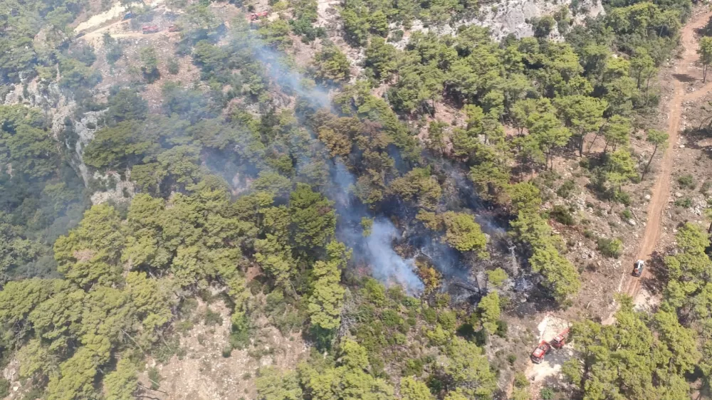Antalya  Kemer’deki orman yangını kontrol altına alındı