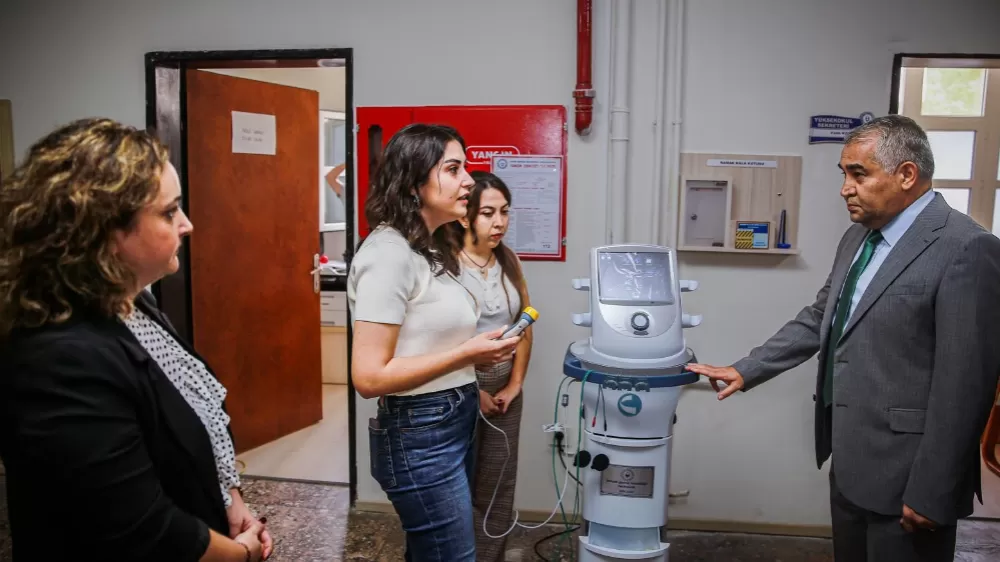  Aydın SHMYO’ya Yeni Nesil Fizyoterapi Cihazı
