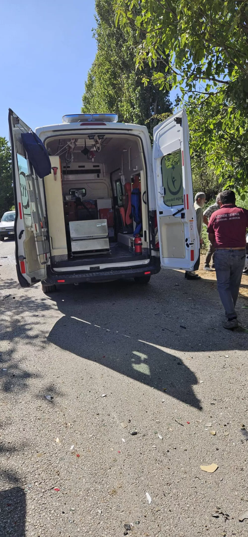 Burdur Gölhisar'da kaza! Hayatını kaybetti