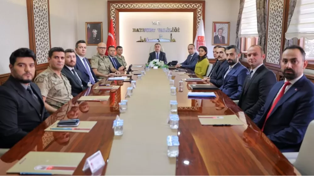 Bayburt’ta ‘Genişletilmiş İl Güvenlik ve Asayiş Koordinasyon’ toplantısı 