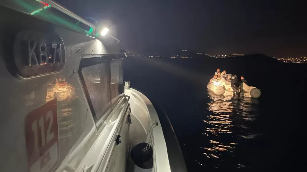 Bodrum'da 20 düzensiz göçmen kurtarıldı