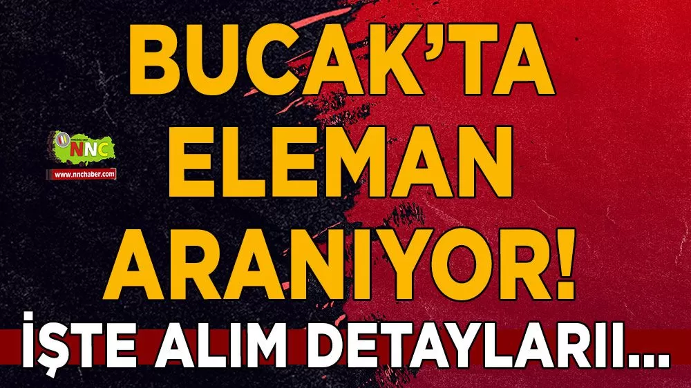 Bucak'ta personel alımı! Pehlivanpark iş ilanını duyurdu