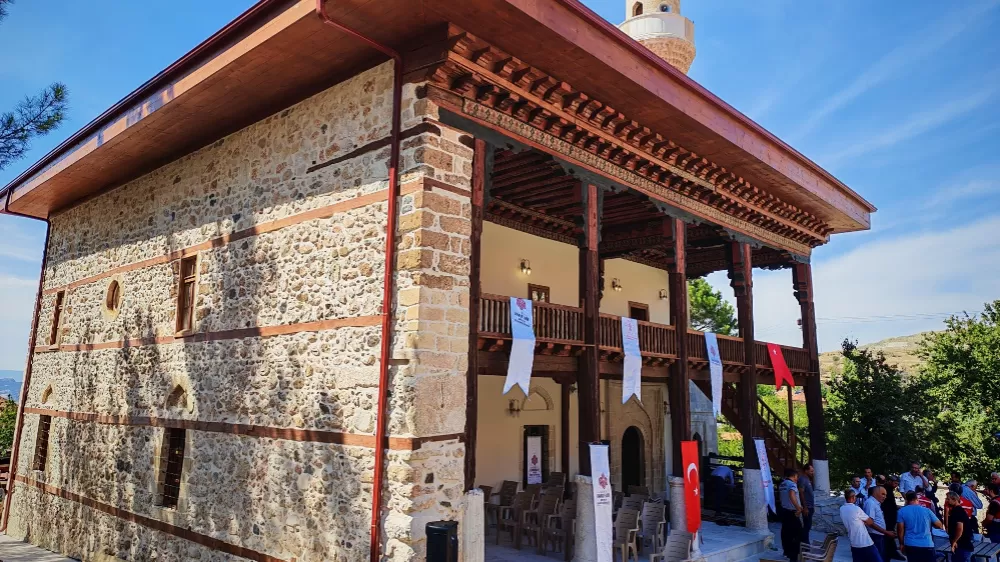 Burdur Çavdır'da 350 Yıllık Dengere Camii Yeniden İbadete Açıldı