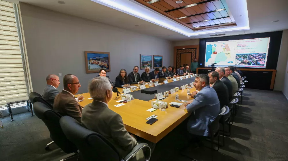 Bursa heyeti tecrübe paylaşımı için Meram'da