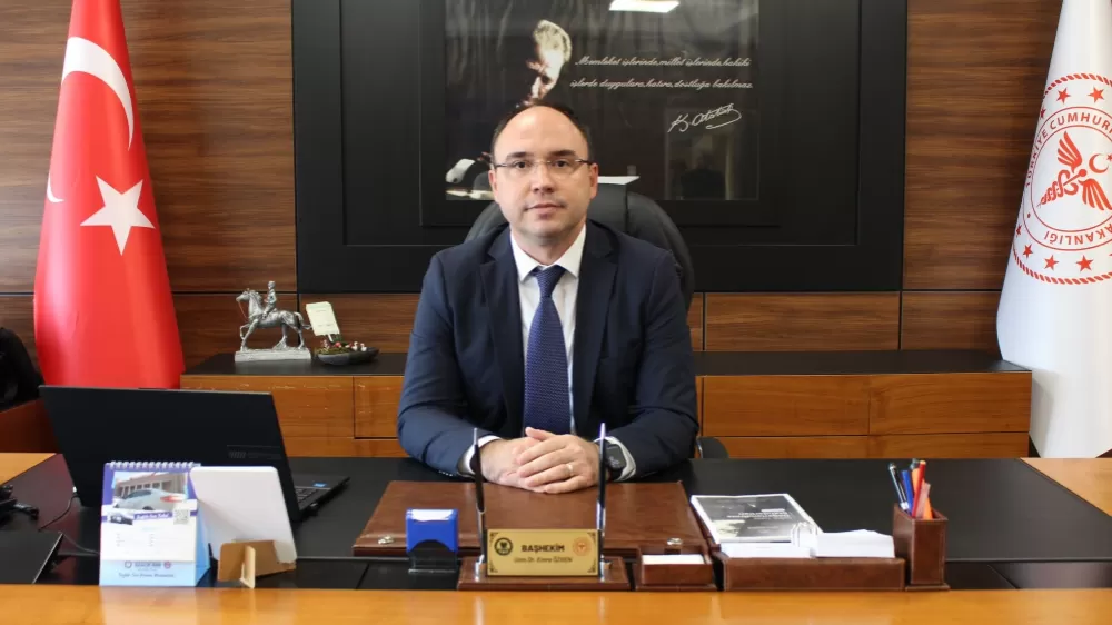 Çarşamba Devlet Hastanesi'nde başhekimlik görevinde devir teslim