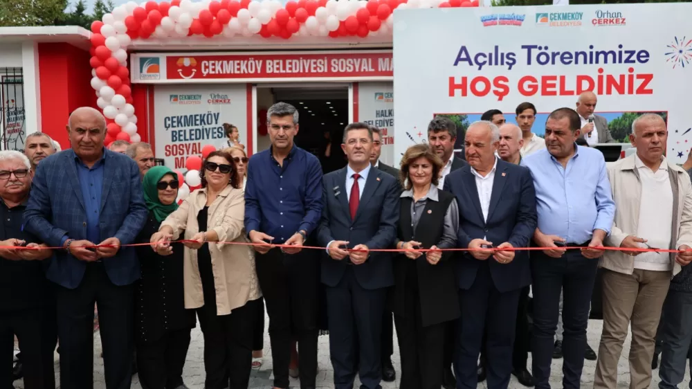 Çekmeköy'de 2'nci sosyal market açıldı