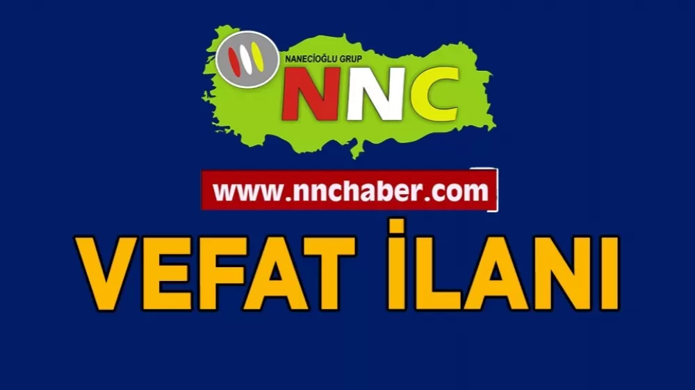 Demre Vefat İmren Şahin