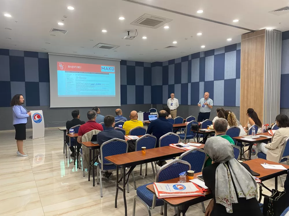 MAKÜ’de TÜBİTAK destekli akademik proje eğitimi