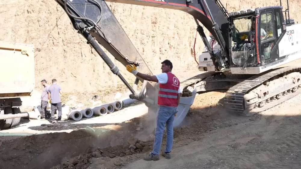 Düzce'de alt yapı eksikleri tamamlanıyor