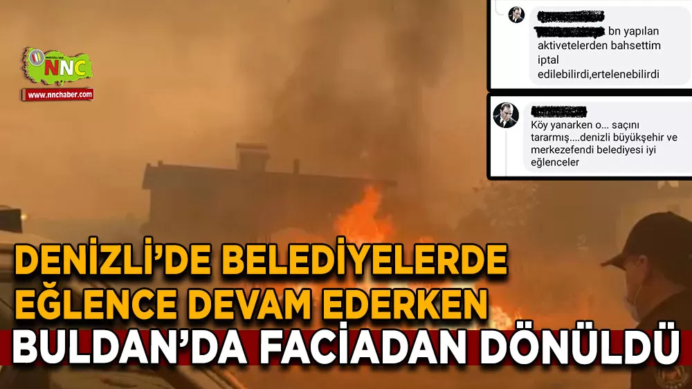 Eğlenceleri iptal etmeyen Denizli Büyükşehir ve Merkezefendi belediyeleri tepki topladı