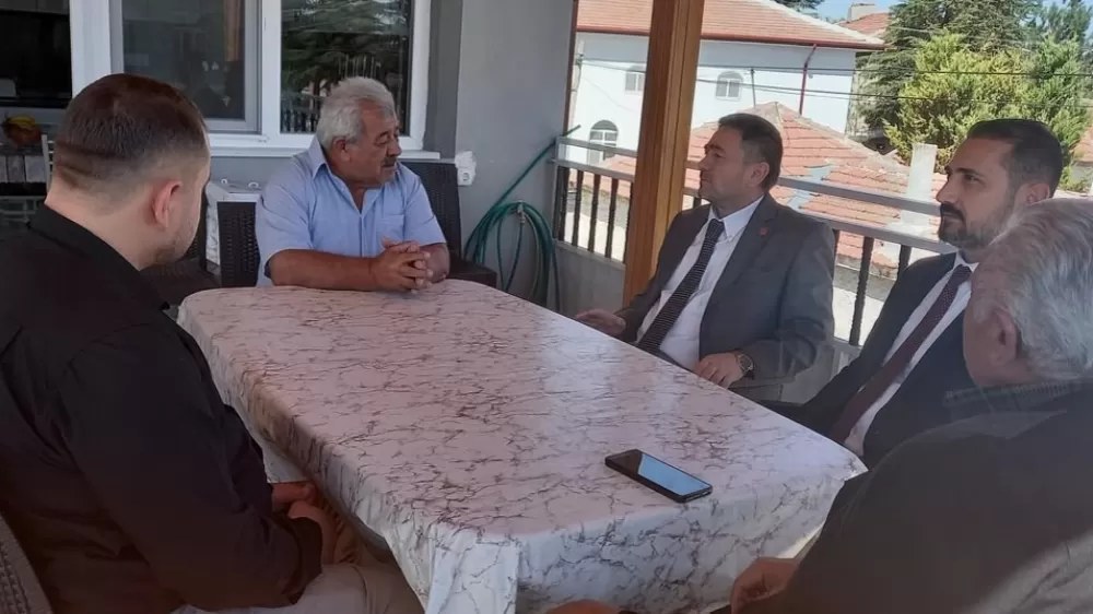 Emirdağ Müftüsü Eker'den Kıbrıs Gazisi Ali Yüksel'e ziyaret