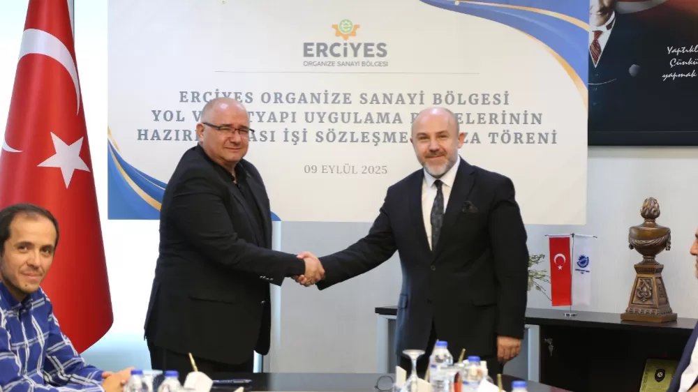Erciyes OSB’de altyapı çalışmaları başlıyor