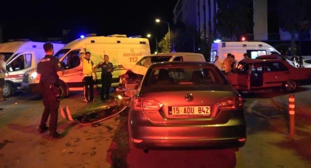 Burdur’da feci kaza 1 ölü 4 yaralı