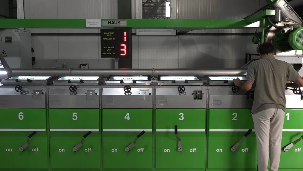 Marmara bölgesinin ilk zeytinyağı sıkımı gerçekleşti