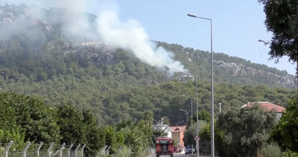 Antalya Kemer'de orman yangını Ekipler seferber oldu