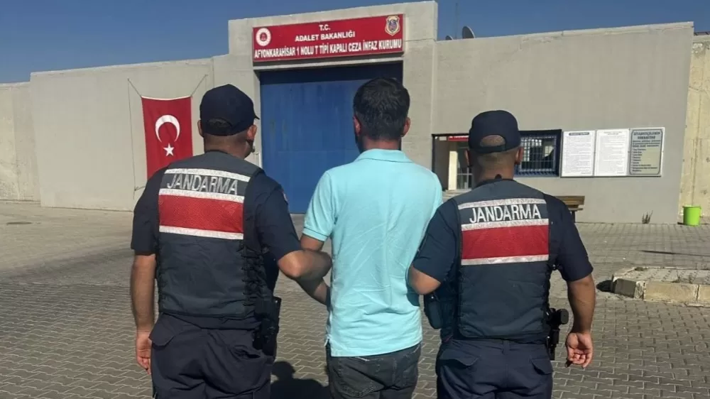 Hırsızlık suçundan hapis cezasıyla aranan şahsı jandarma yakaladı