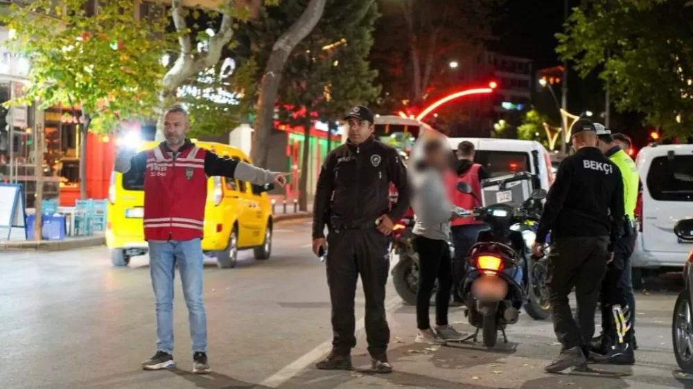 Isparta’da motosiklet ve motorlu bisikletlere yönelik denetim