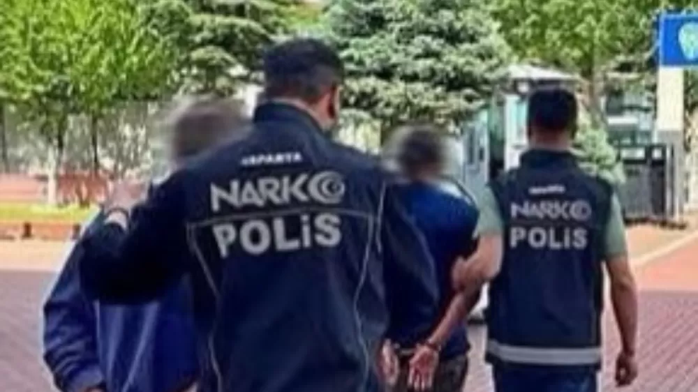 Isparta'da uyuşturucu operasyonu 2 gözaltı