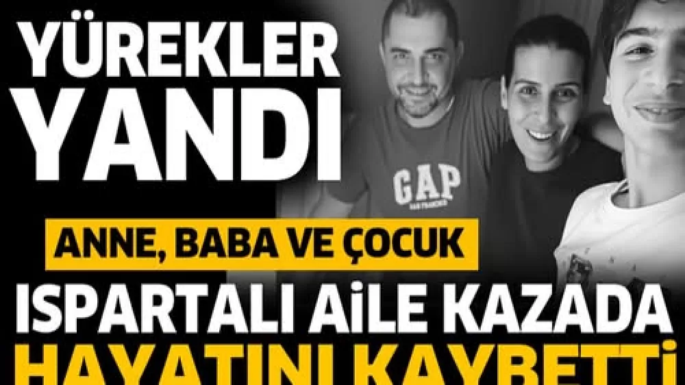 Ispartalı aile, Mısır’da kaza geçirdi. Baba, anne ve çocuk hayatını kaybetti.