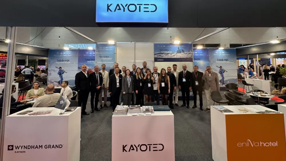 İstanbul Turizm Fuarı’nda KAYOTED rüzgarı