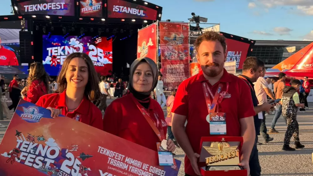 Kaastamonu Üniversitesi'ne TEKNOFEST'te birincilik ödülü