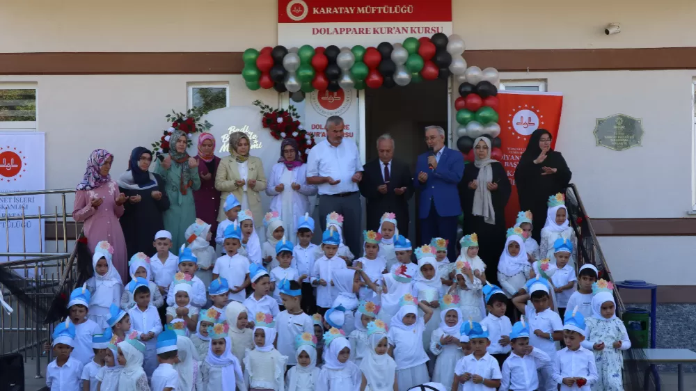 Karatay Müftülüğü’nden 4-6 Yaş Öğrencilerine Özel Bed-i Besmele Programı