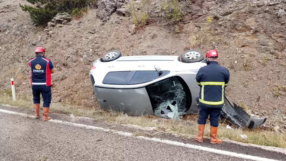 Kastamonu'da trafik kazası! 2 kişi yaralandı